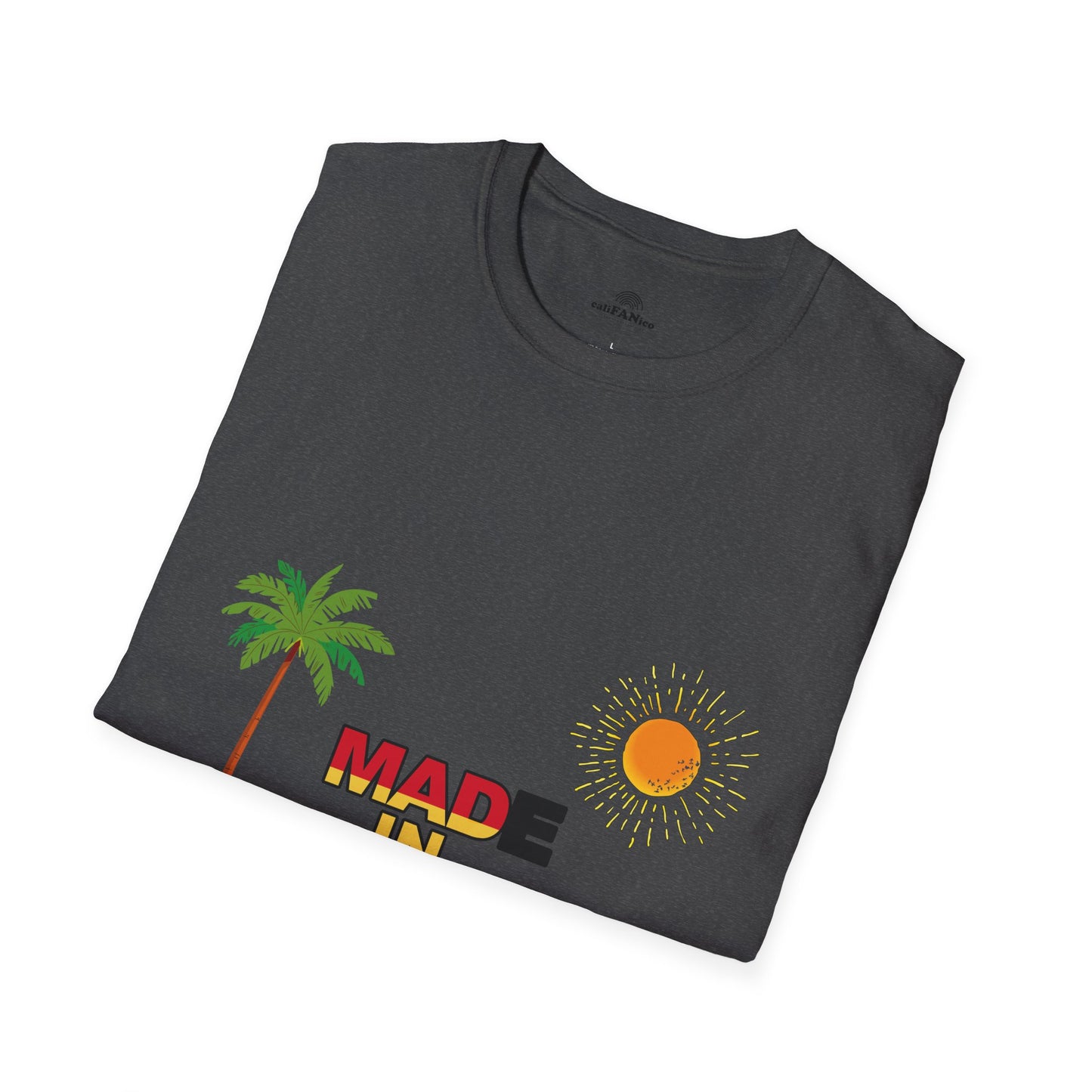 Funny Mad in Spain Made in Espain T-Shirt Unisex Softstyle Humor Shirt, Cute Gift, Unisex Top, Casual Wear, Laugh T Shirt