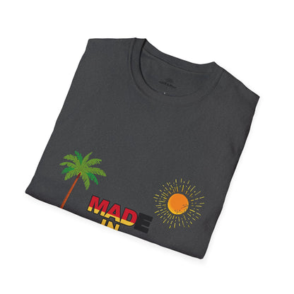 Funny Mad in Spain Made in Espain T-Shirt Unisex Softstyle Humor Shirt, Cute Gift, Unisex Top, Casual Wear, Laugh T Shirt