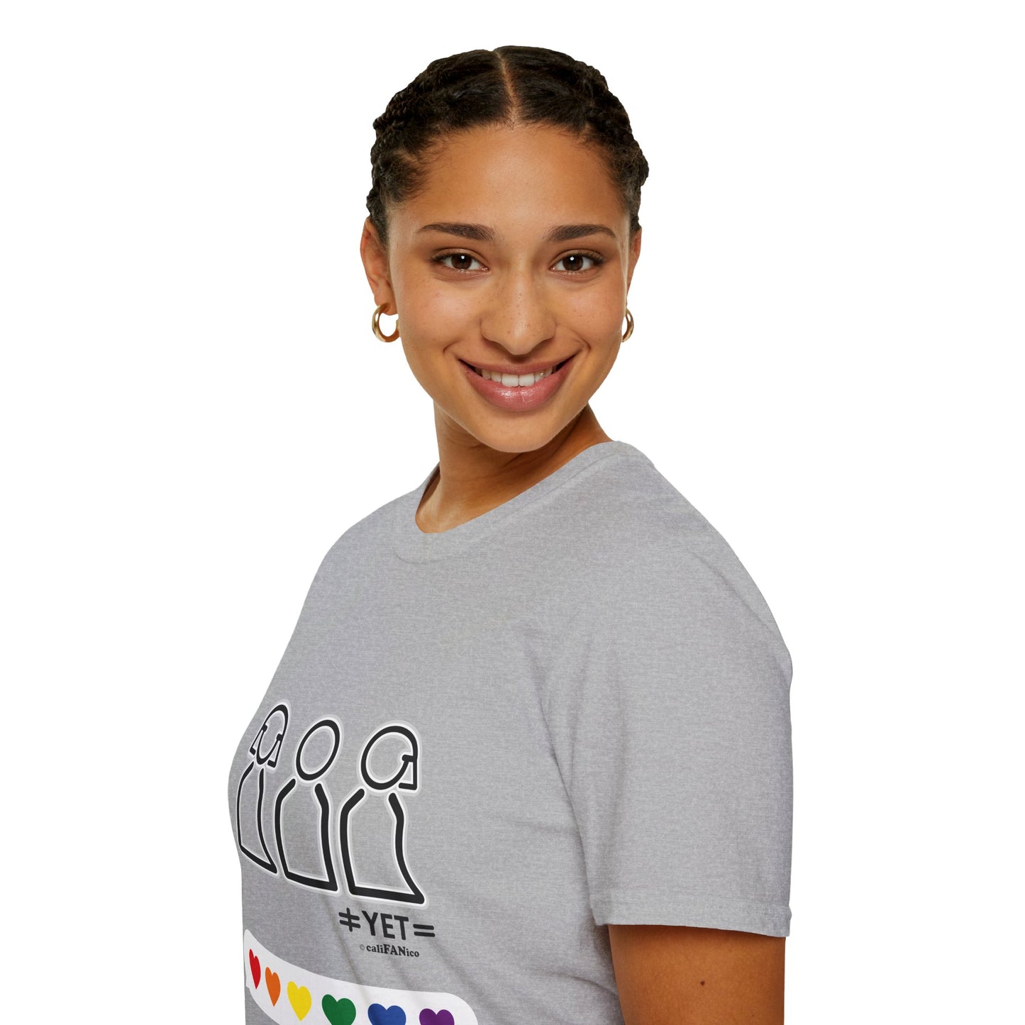 Pride & Equality T-Shirt, Unisex LGBTQ+ Tee, LGBTQute, Inclusive Apparel, Soft Cotton Shirt, Ideal Gift for Pride Month, Casual Statement Wear