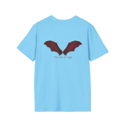 Spirit Animal T-Shirt, Bat Spirit Animal T-Shirt, Soft Style Tee, Halloween Tee, Funny T-Shirt, Quirky Graphic Shirt, Bat Design, Vampire Design