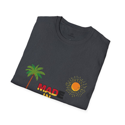 Funny Mad in Spain Made in Espain T-Shirt Unisex Softstyle Humor Shirt, Cute Gift, Unisex Top, Casual Wear, Laugh T Shirt