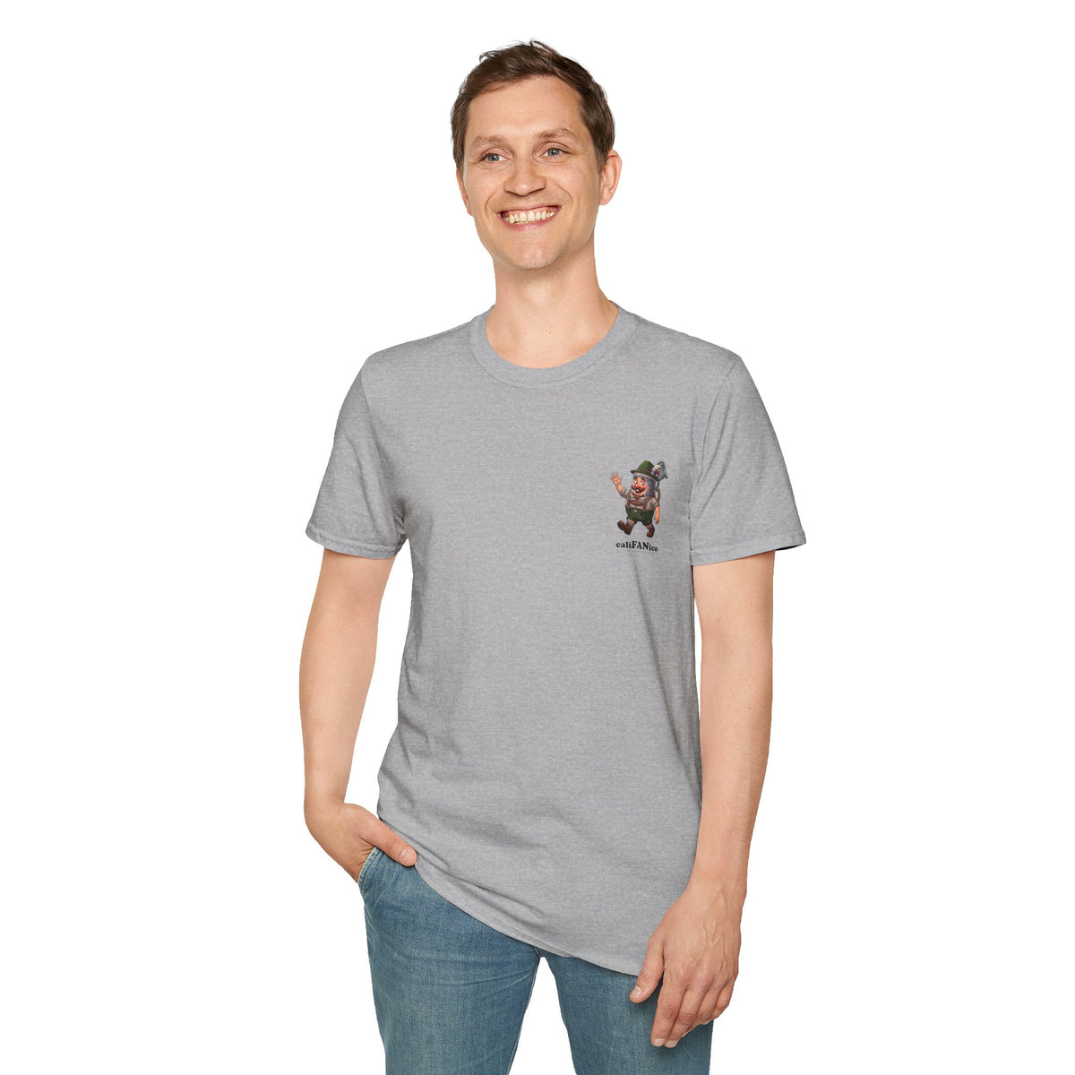 Beer lover t-shirt, funny beer stein character, Oktoberfest is year-round