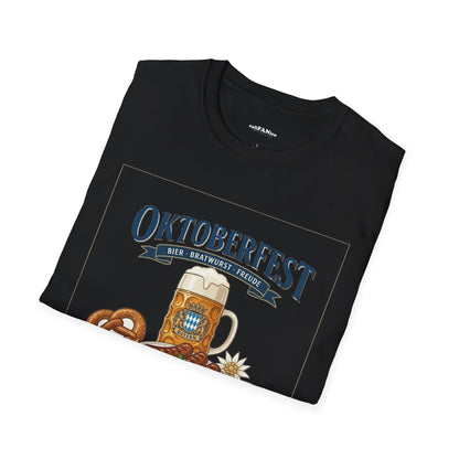 Oktoberfest Beer Pretzel Wurst T-Shirt - Bavarian souvenir