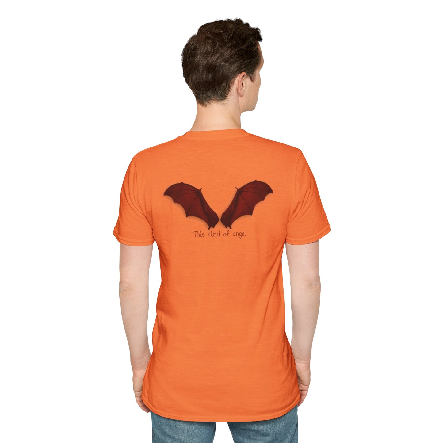 Spooky Bat Design T-Shirt - Perfect for Halloween, Autumn, Unique Graphic Tee