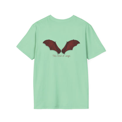Spirit Animal T-Shirt, Bat Spirit Animal T-Shirt, Soft Style Tee, Halloween Tee, Funny T-Shirt, Quirky Graphic Shirt, Bat Design, Vampire Design