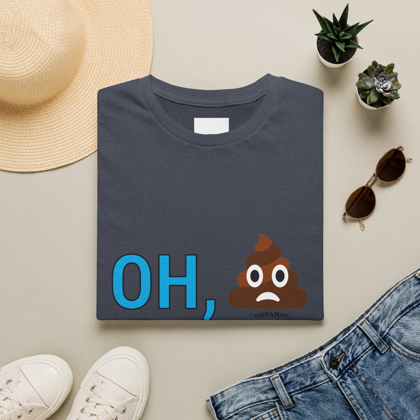 Funny Poop Emoji T-shirt Unisex T-Shirt, Casual Humor Tee, Gift for Friends, Birthday Shirt, Comfy Everyday Wear