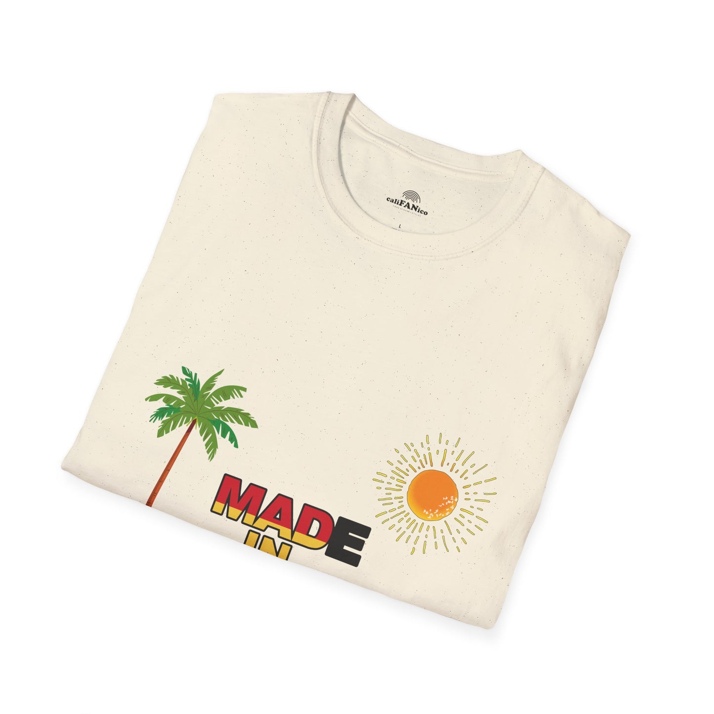 Funny Mad in Spain Made in Espain T-Shirt Unisex Softstyle Humor Shirt, Cute Gift, Unisex Top, Casual Wear, Laugh T Shirt