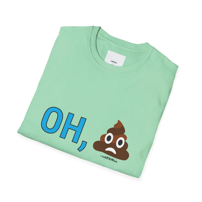 Funny Poop Emoji T-shirt Unisex T-Shirt, Casual Humor Tee, Gift for Friends, Birthday Shirt, Comfy Everyday Wear