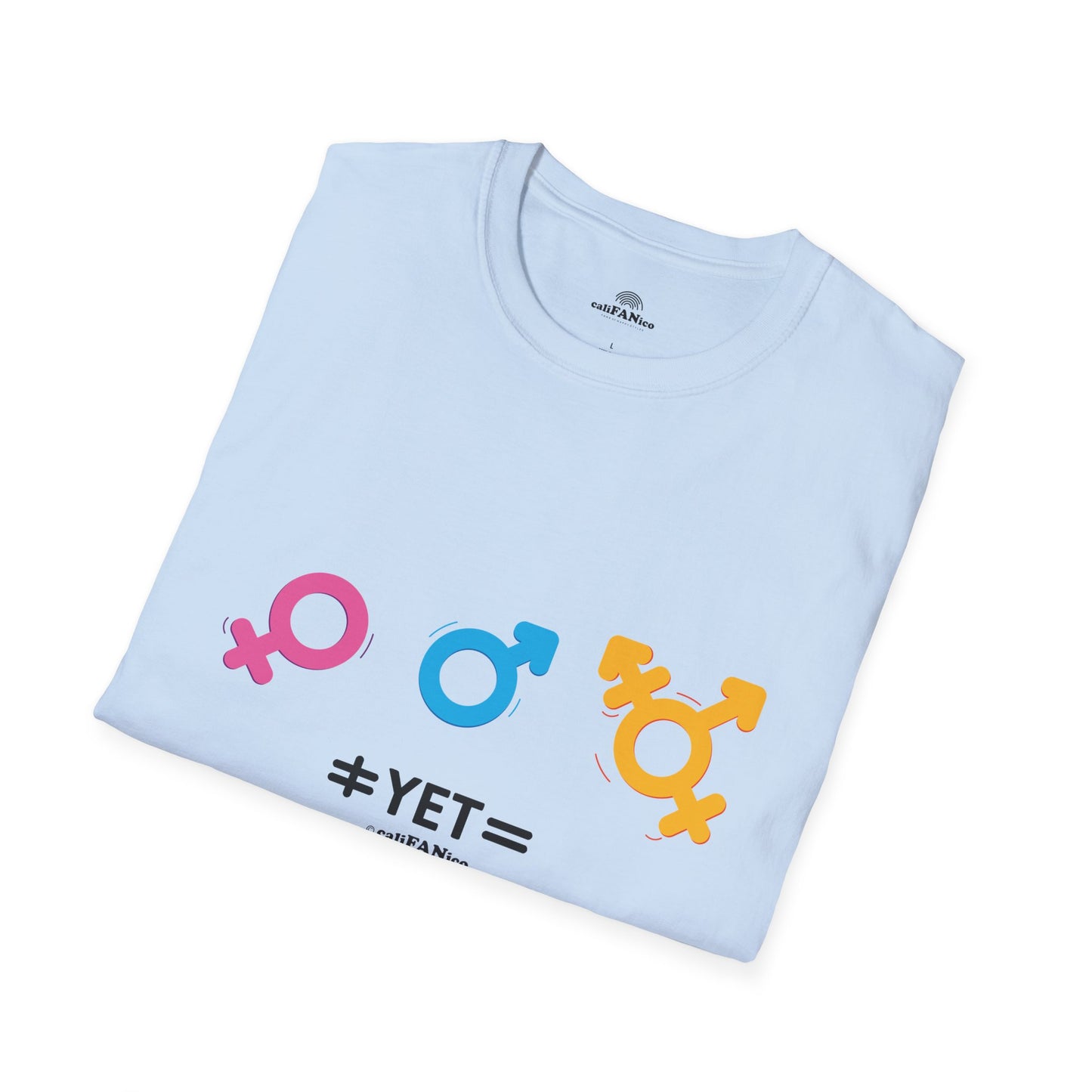 Pride & Equality T-Shirt, Unisex Softstyle Tee, LGBTQ+ Support Shirt, Inclusive Fashion, Gift for Pride Month, Gender Equality Top