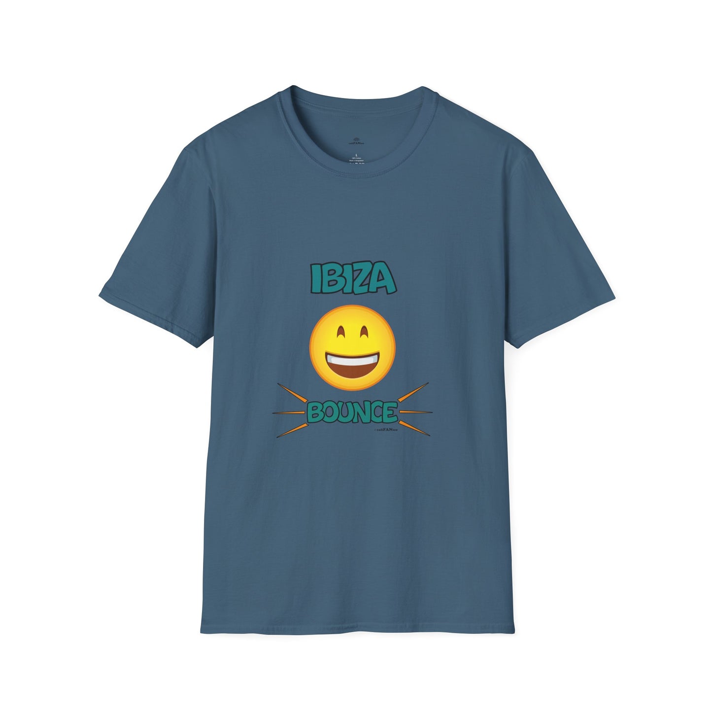 Ibiza Bounce Unisex T-Shirt, Casual Summer Tee, Beach Wear, Fun Party Shirt, Vacation T-Shirt, Club Wear