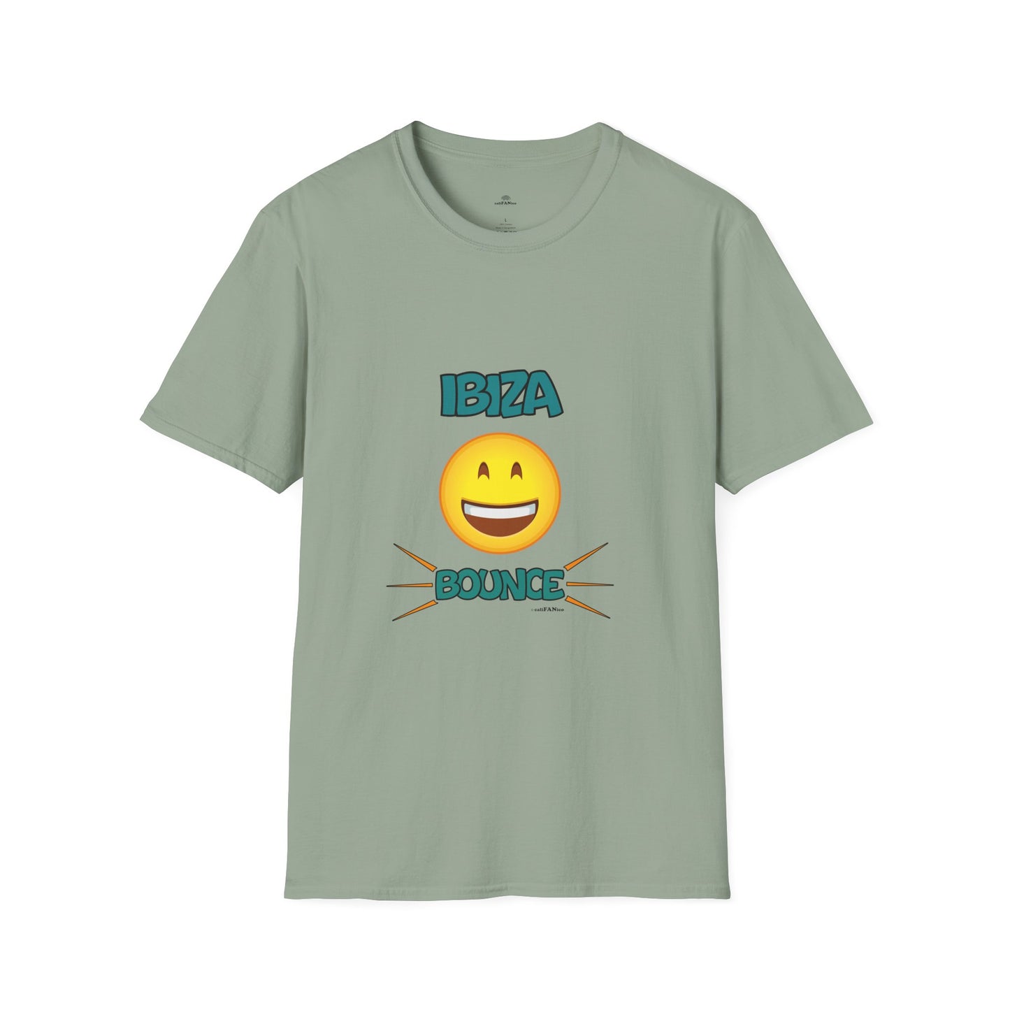 Ibiza Bounce Unisex T-Shirt, Casual Summer Tee, Beach Wear, Fun Party Shirt, Vacation T-Shirt, Club Wear