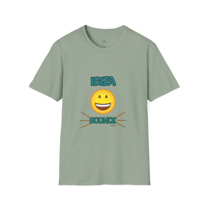 Ibiza Bounce Unisex T-Shirt, Casual Summer Tee, Beach Wear, Fun Party Shirt, Vacation T-Shirt, Club Wear