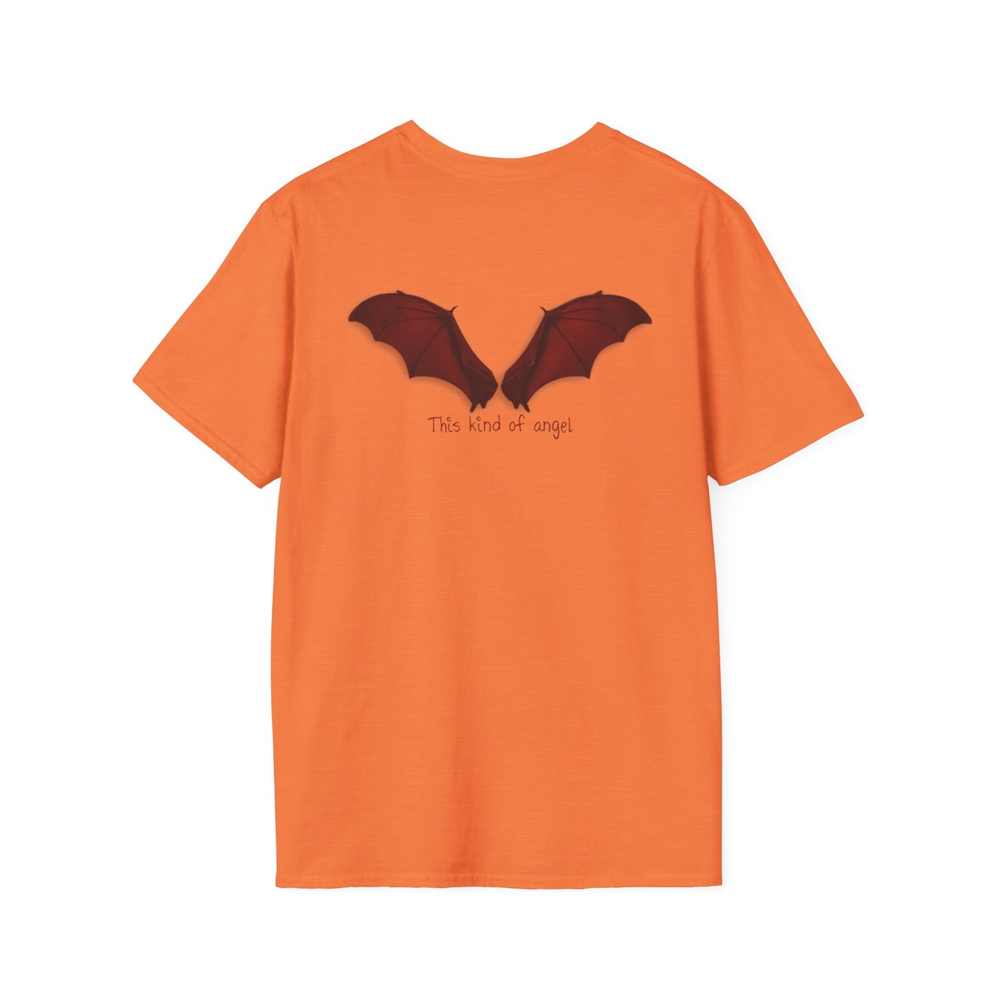 Spooky Bat Design T-Shirt - Perfect for Halloween, Autumn, Unique Graphic Tee