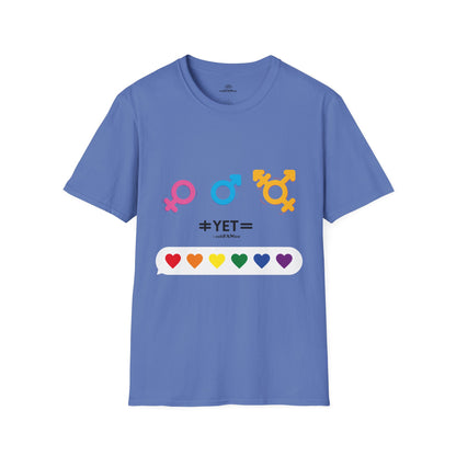 Pride & Equality T-Shirt, Unisex Softstyle Tee, LGBTQ+ Support Shirt, Inclusive Fashion, Gift for Pride Month, Gender Equality Top