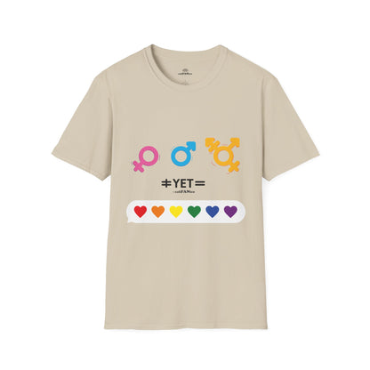 Pride & Equality T-Shirt, Unisex Softstyle Tee, LGBTQ+ Support Shirt, Inclusive Fashion, Gift for Pride Month, Gender Equality Top