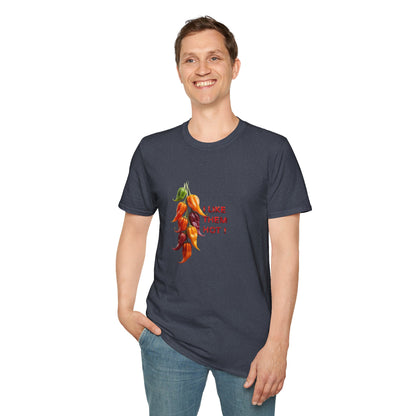 I Like Them Hot, Funny Hot Peppers Unisex T-Shirt, Summer Apparel, Funny Graphic Tee, Gift for Friends, Cute Casual Wear