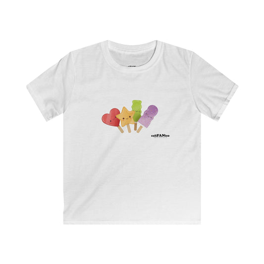 Kids Lollipops, Cute Kids T-Shirt, Summer Fun Shirt, Unique Gift for Birthdays, Candy Themed Apparel