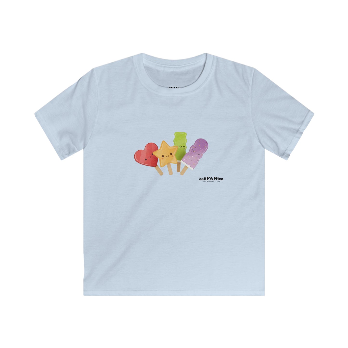 Kids Lollipops, Cute Kids T-Shirt, Summer Fun Shirt, Unique Gift for Birthdays, Candy Themed Apparel