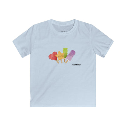 Kids Lollipops, Cute Kids T-Shirt, Summer Fun Shirt, Unique Gift for Birthdays, Candy Themed Apparel