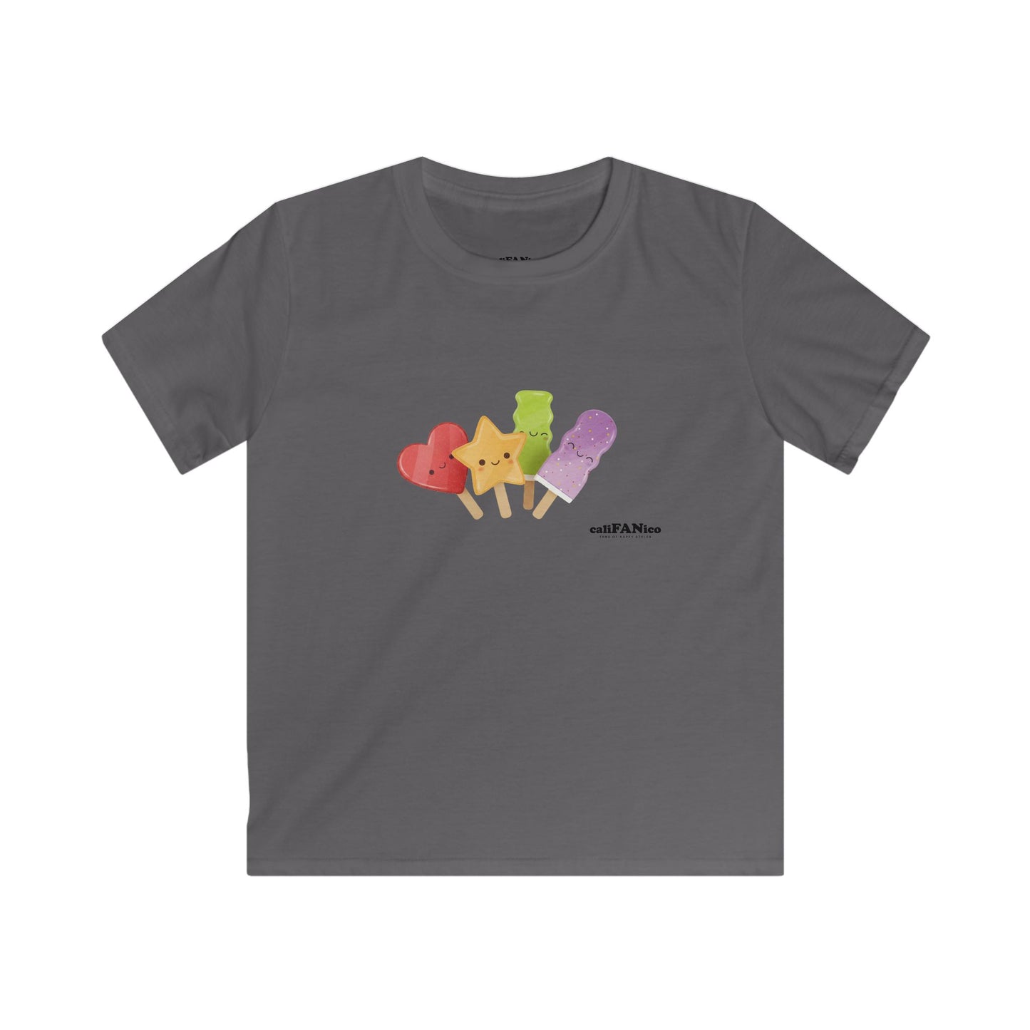 Kids Lollipops, Cute Kids T-Shirt, Summer Fun Shirt, Unique Gift for Birthdays, Candy Themed Apparel