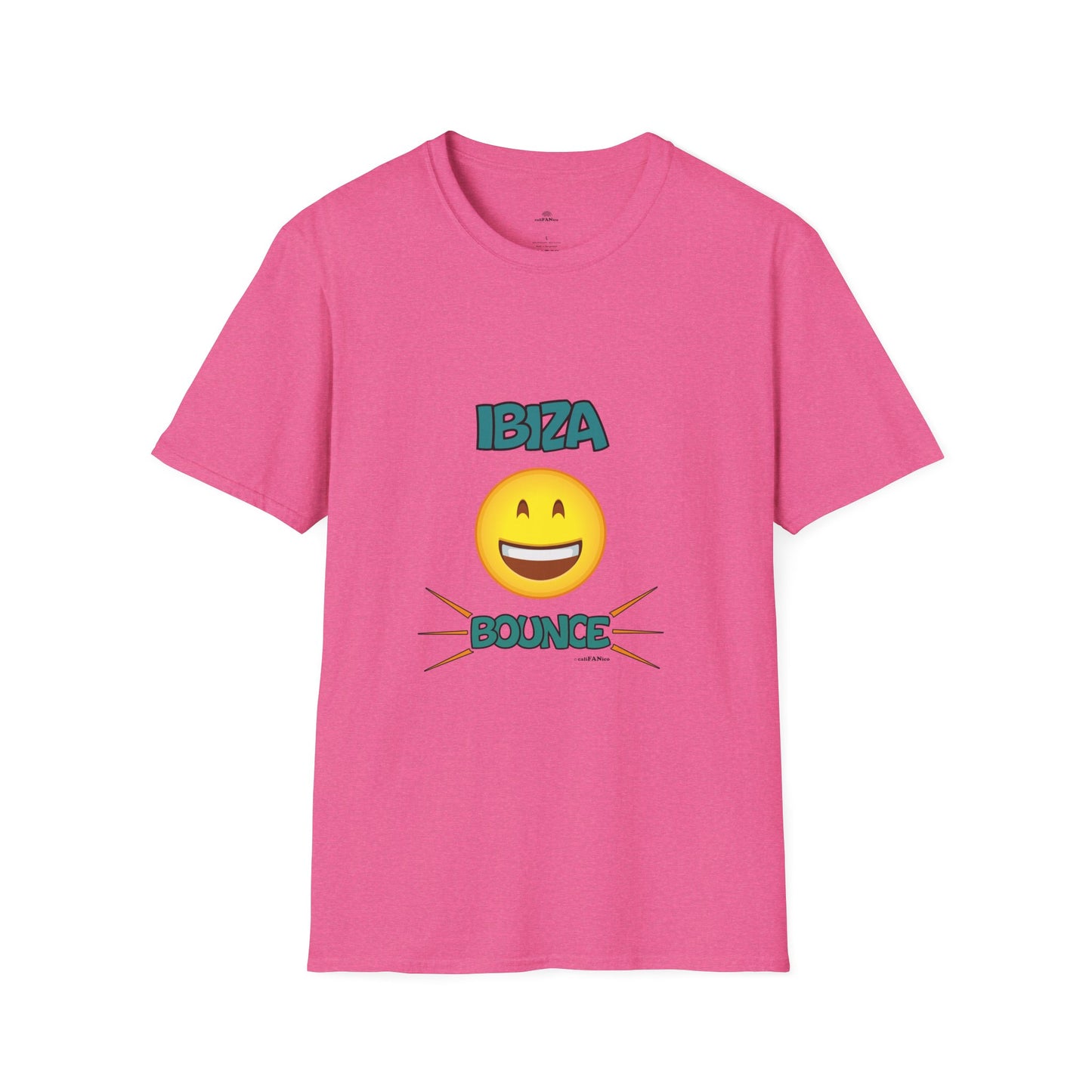 Ibiza Bounce Unisex T-Shirt, Casual Summer Tee, Beach Wear, Fun Party Shirt, Vacation T-Shirt, Club Wear