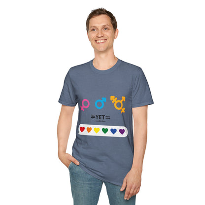 Pride & Equality T-Shirt, Unisex Softstyle Tee, LGBTQ+ Support Shirt, Inclusive Fashion, Gift for Pride Month, Gender Equality Top