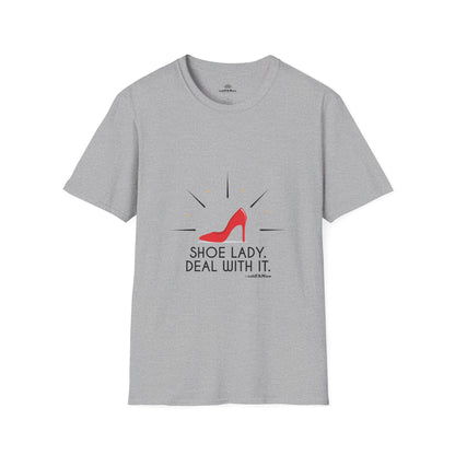 Funny T-Shirt Shoe Lover Lady Soft style T-Shirt