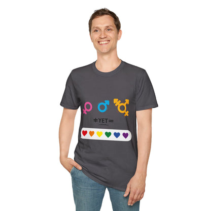 Pride & Equality T-Shirt, Unisex Softstyle Tee, LGBTQ+ Support Shirt, Inclusive Fashion, Gift for Pride Month, Gender Equality Top