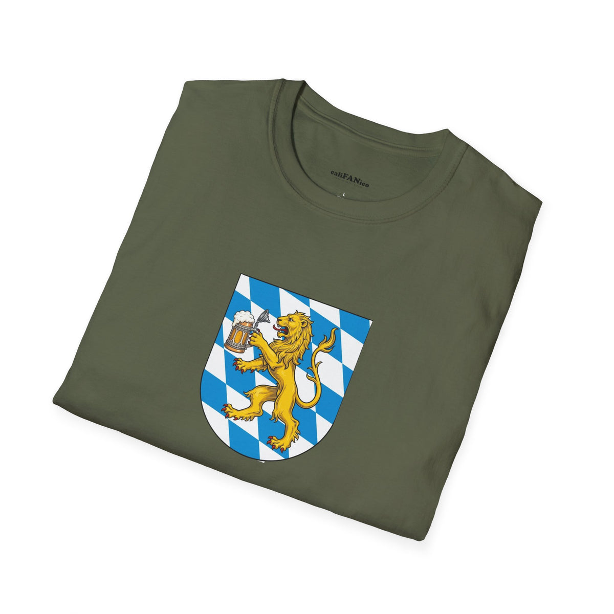 Beer and Freedom T‑Shirt — Bavarian Lion Oktoberfest Tee