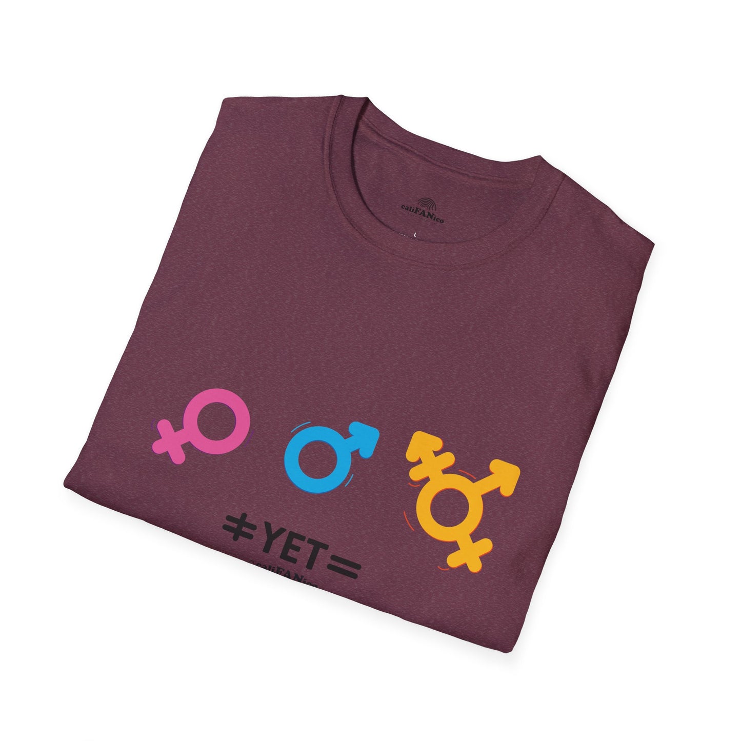 Pride & Equality T-Shirt, Unisex Softstyle Tee, LGBTQ+ Support Shirt, Inclusive Fashion, Gift for Pride Month, Gender Equality Top