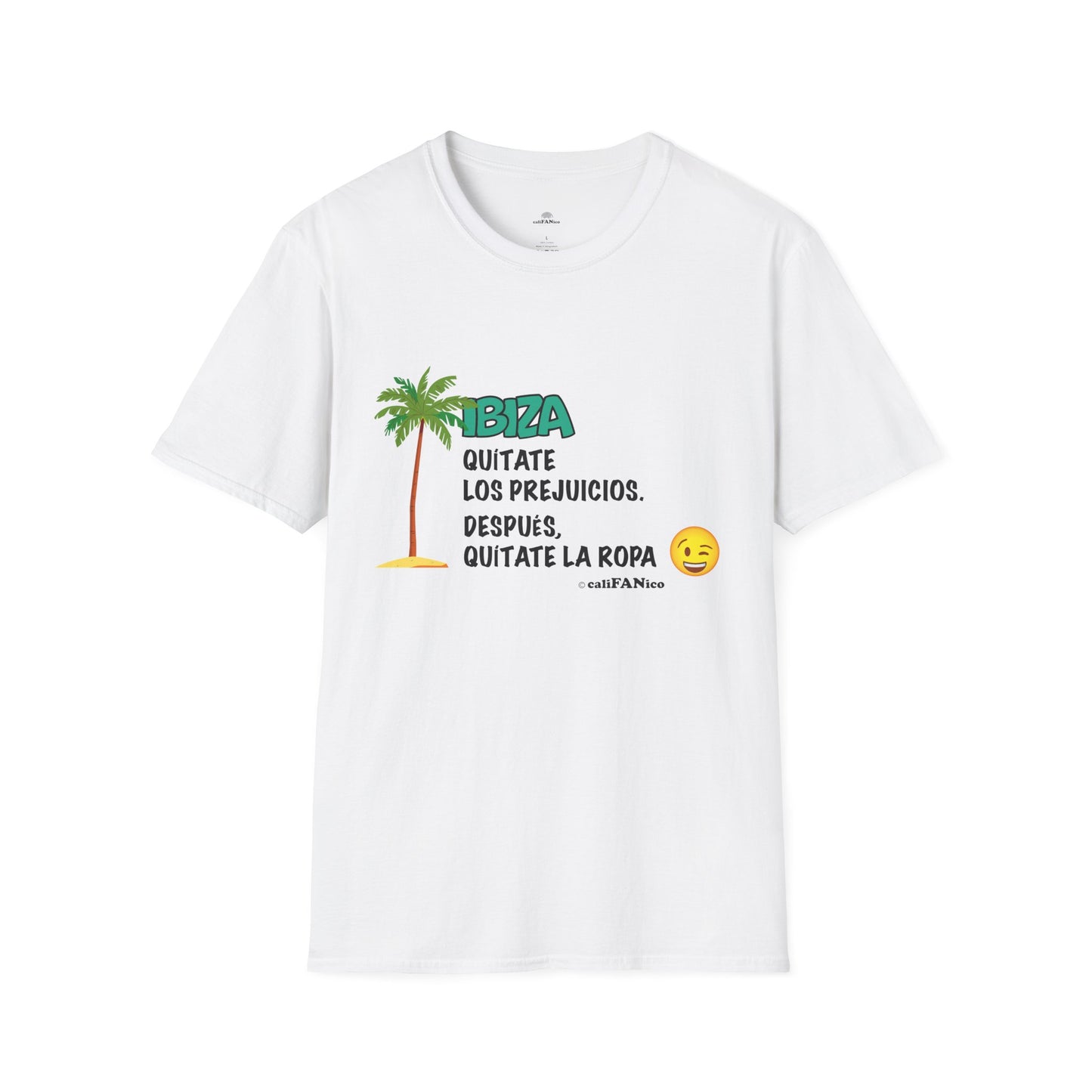 Vibrant Ibiza Statement Tee - Beach T-Shirt, Unisex Casual Summer Shirt, Travel Shirt, Beach Wear, Gift for Vacation Lovers