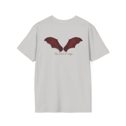 Spooky Bat Design T-Shirt - Perfect for Halloween, Autumn, Unique Graphic Tee