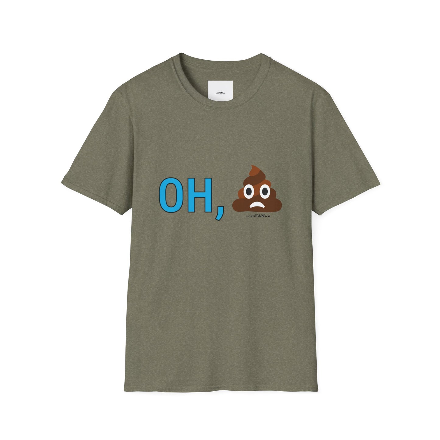 Funny Poop Emoji T-shirt Unisex T-Shirt, Casual Humor Tee, Gift for Friends, Birthday Shirt, Comfy Everyday Wear