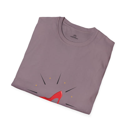 Funny T-Shirt Shoe Lover Lady Soft style T-Shirt