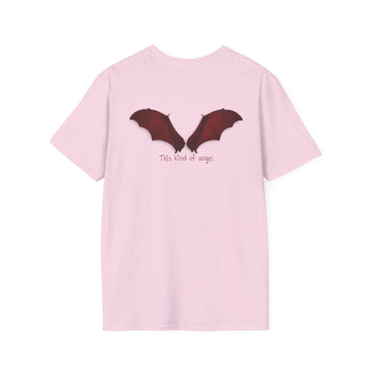 Spooky Bat Design T-Shirt - Perfect for Halloween, Autumn, Unique Graphic Tee