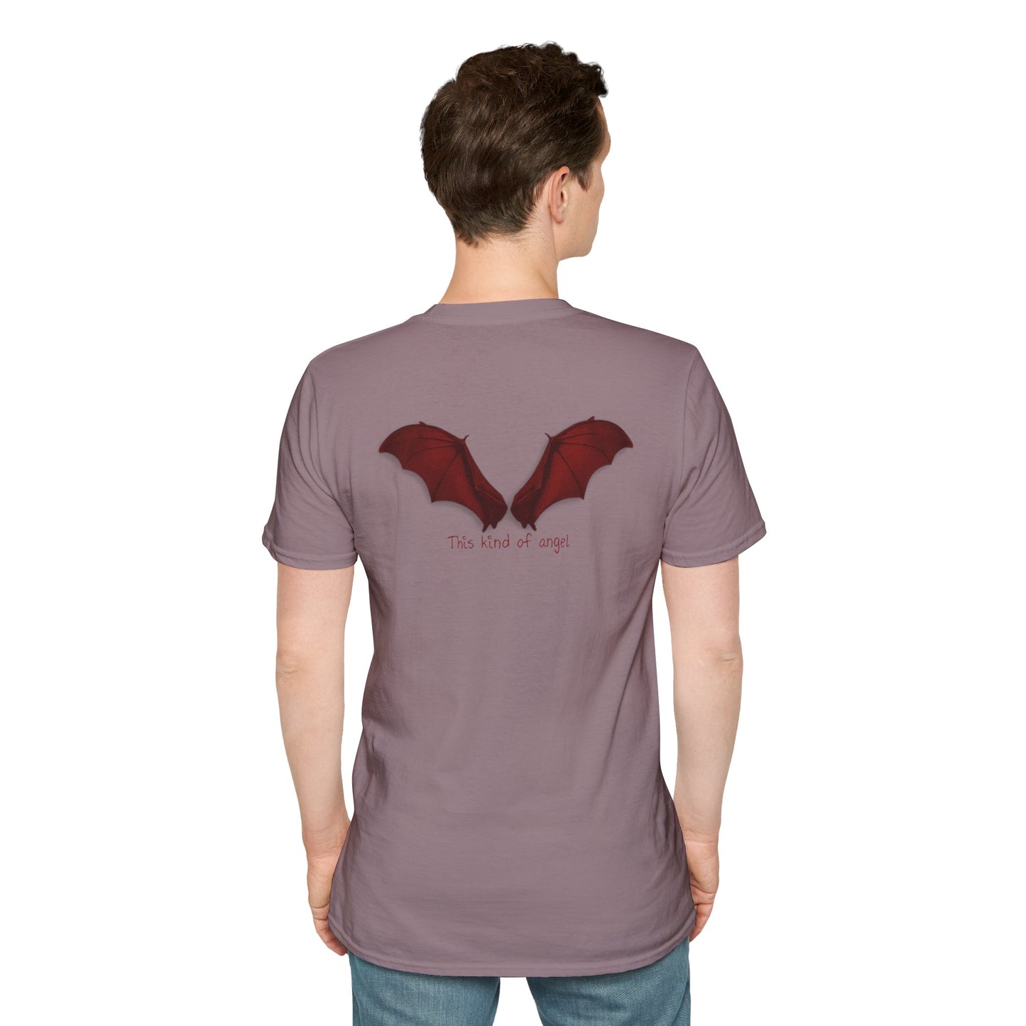 Spooky Bat Design T-Shirt - Perfect for Halloween, Autumn, Unique Graphic Tee