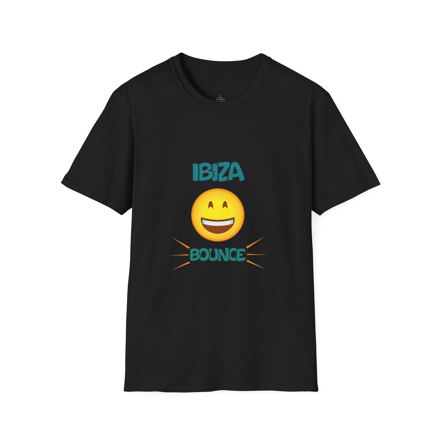 Ibiza Bounce Unisex T-Shirt, Casual Summer Tee, Beach Wear, Fun Party Shirt, Vacation T-Shirt, Club Wear
