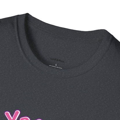 Yasss, Queen! Softstyle T-Shirt, Trendy Graphic Tee, Pride Apparel, Casual Wear, Gift for Them, Fun Festival T