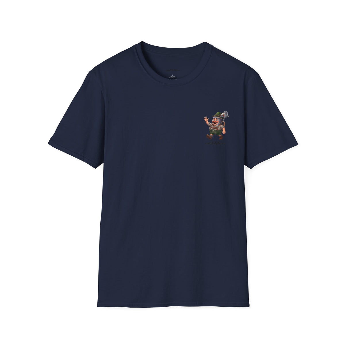 Beer lover t-shirt, funny beer stein character, Oktoberfest is year-round