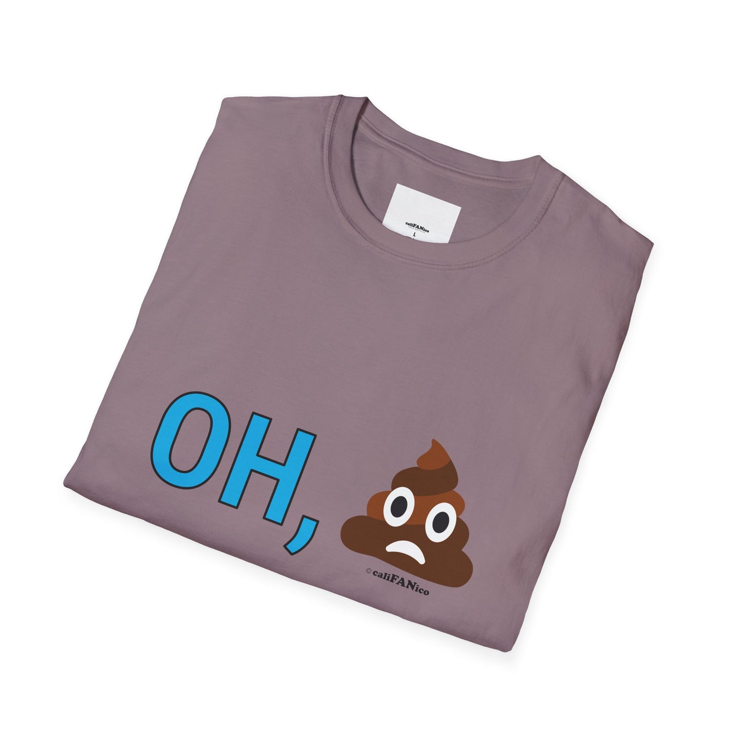 Funny Poop Emoji T-shirt Unisex T-Shirt, Casual Humor Tee, Gift for Friends, Birthday Shirt, Comfy Everyday Wear