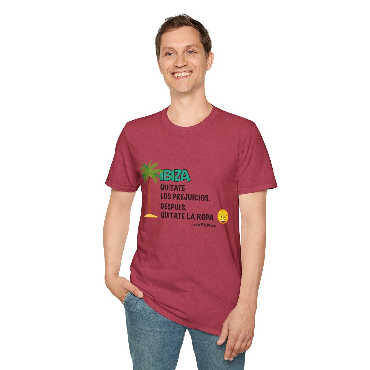 Vibrant Ibiza Statement Tee - Beach T-Shirt, Unisex Casual Summer Shirt, Travel Shirt, Beach Wear, Gift for Vacation Lovers