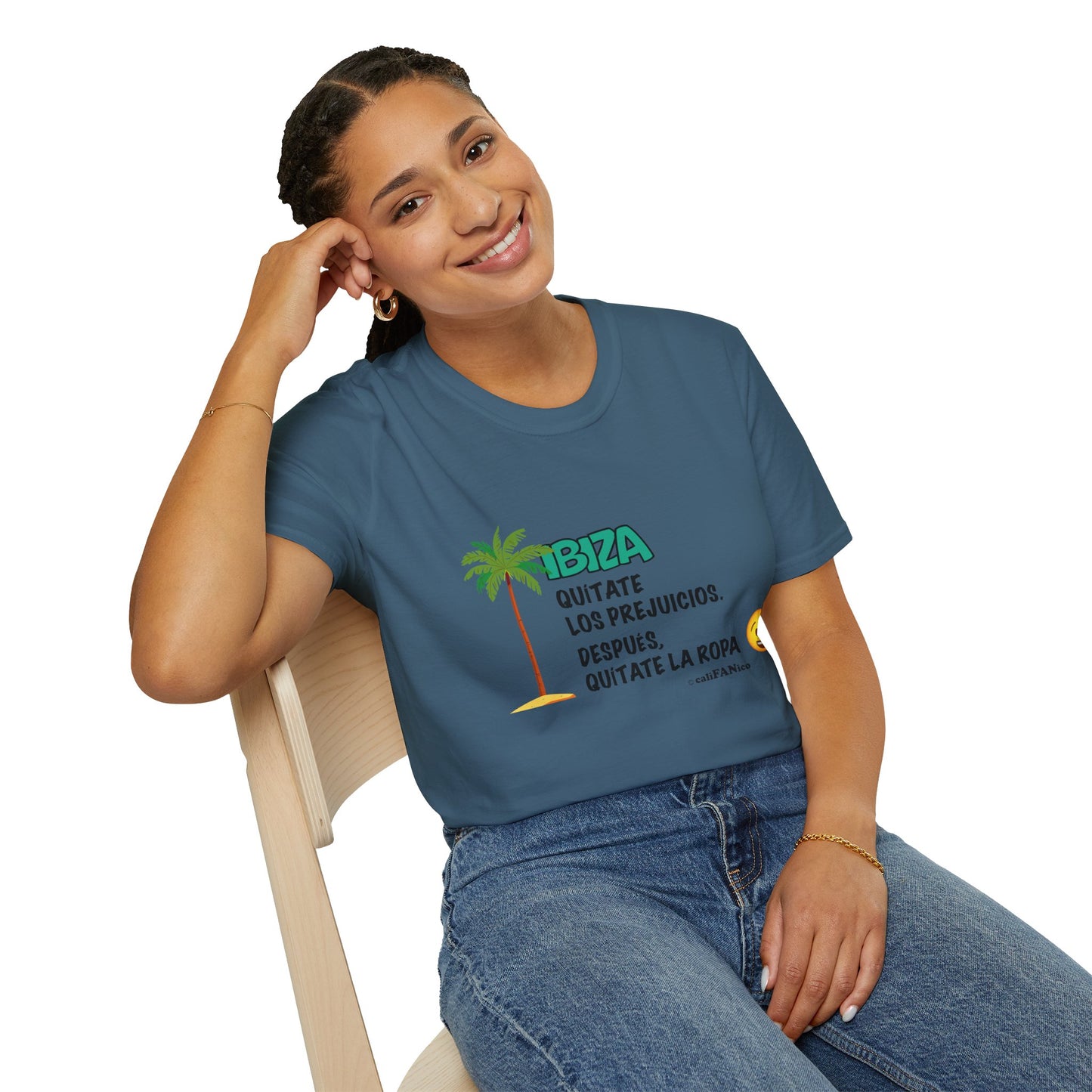 Vibrant Ibiza Statement Tee - Beach T-Shirt, Unisex Casual Summer Shirt, Travel Shirt, Beach Wear, Gift for Vacation Lovers