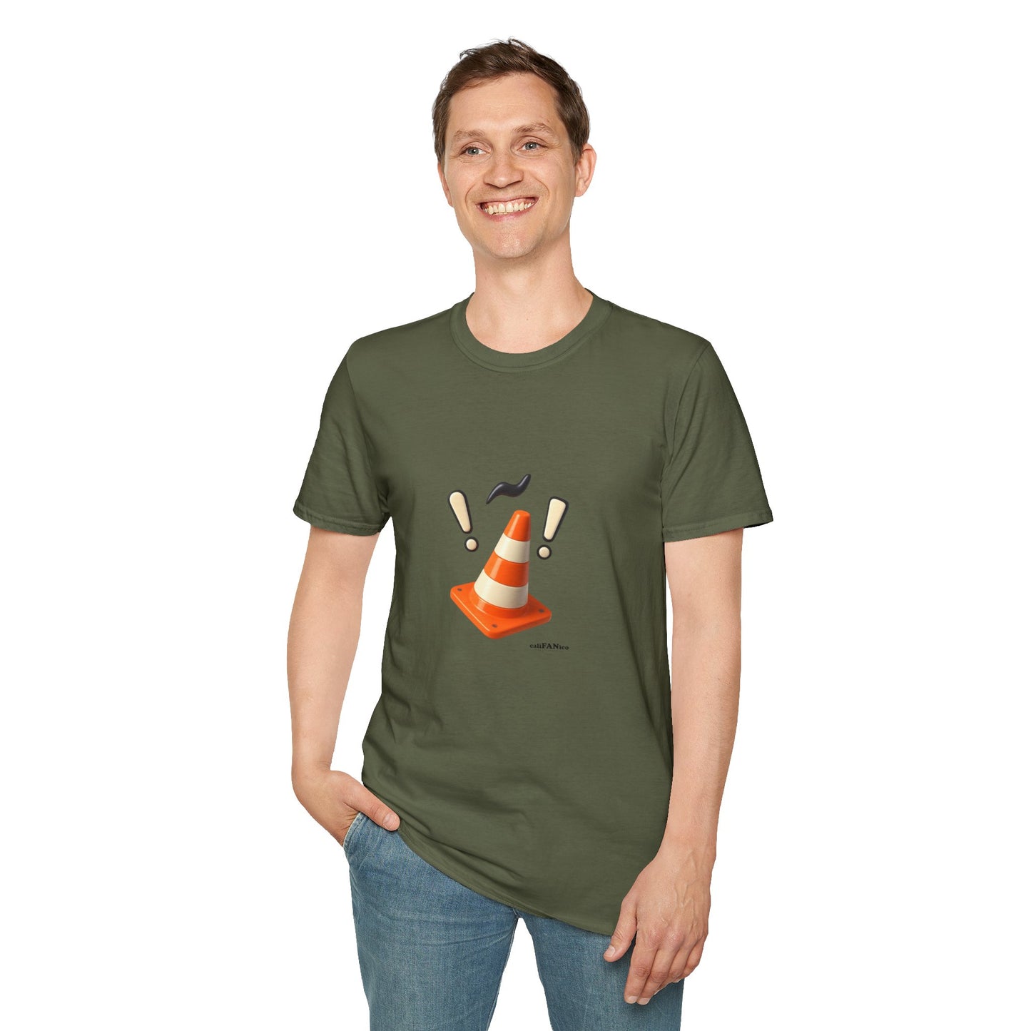 Unisex T-Shirt Spanish 'coño' Expression Funny Hieroglyph Design