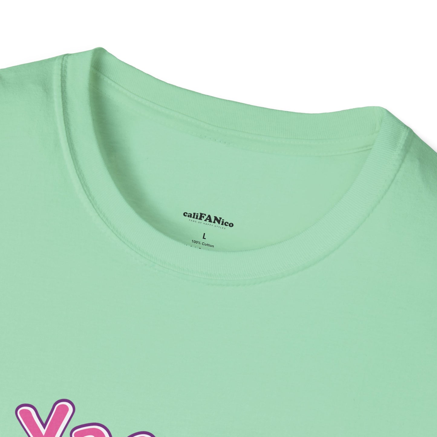 Yasss, Queen! Softstyle T-Shirt, Trendy Graphic Tee, Pride Apparel, Casual Wear, Gift for Them, Fun Festival T