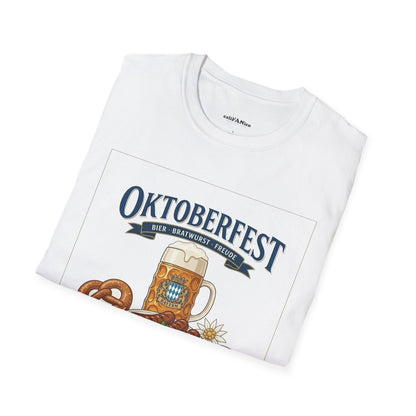 Oktoberfest Beer Pretzel Wurst T-Shirt - Bavarian souvenir