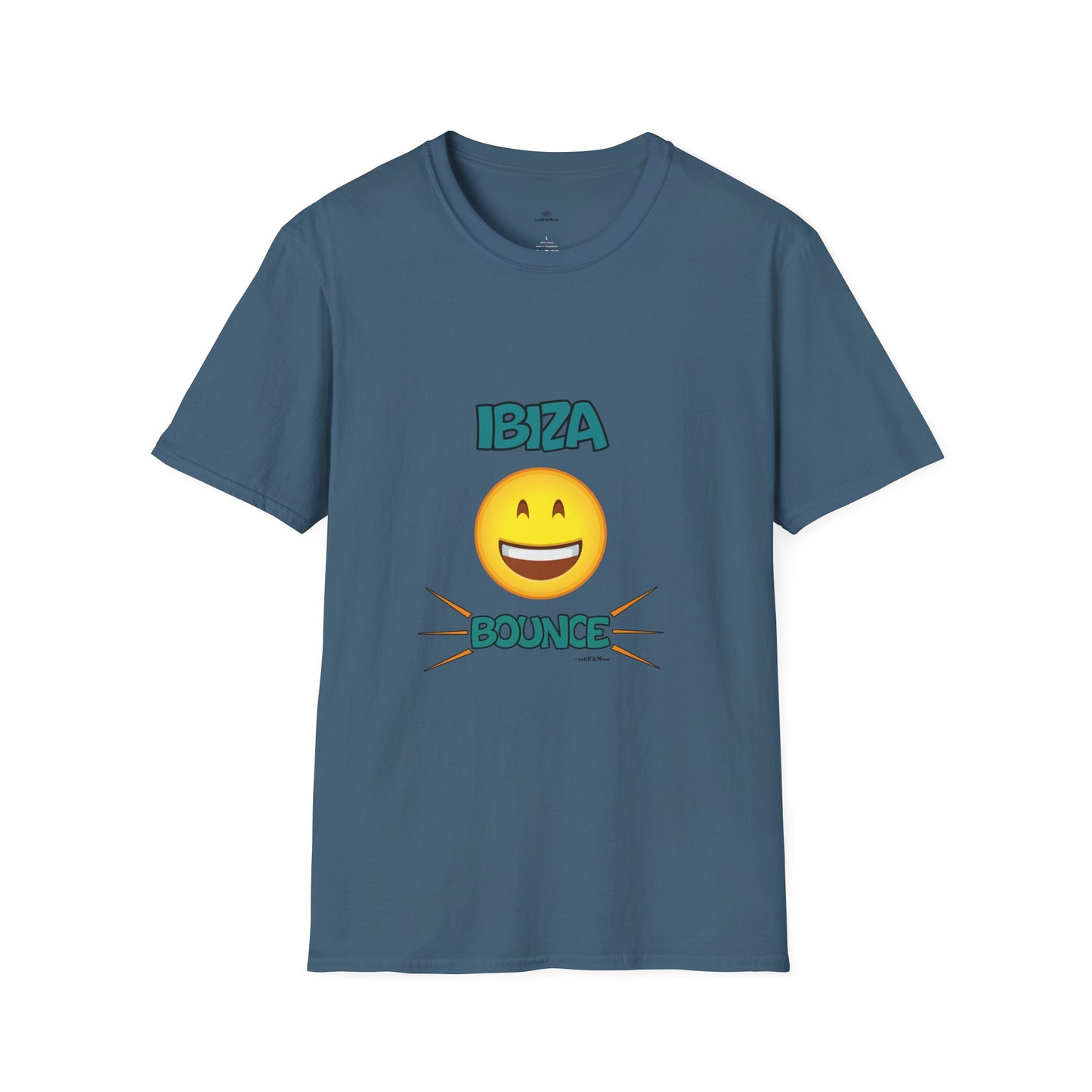 Ibiza Bounce Unisex T-Shirt, Casual Summer Tee, Beach Wear, Fun Party Shirt, Vacation T-Shirt, Club Wear