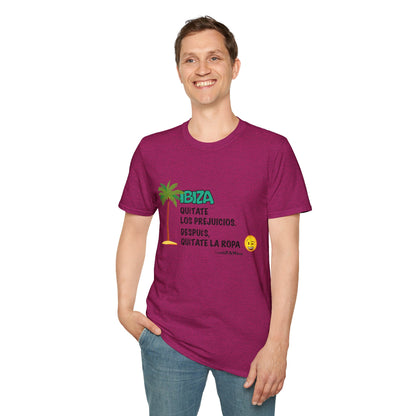 Vibrant Ibiza Statement Tee - Beach T-Shirt, Unisex Casual Summer Shirt, Travel Shirt, Beach Wear, Gift for Vacation Lovers