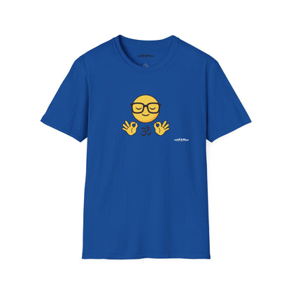 Zen Emoji T‑Shirt — Relaxed Mindfulness Graphic Tee