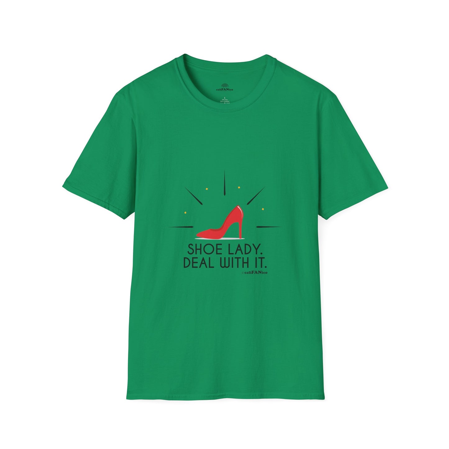 Funny T-Shirt Shoe Lover Lady Soft style T-Shirt