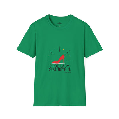 Funny T-Shirt Shoe Lover Lady Soft style T-Shirt